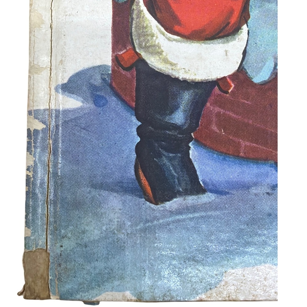 Golden Books The Night Before‎ Christmas Kids OS Blue Fair Vintage 1978 Printing - Picture 3 of 16